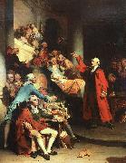 Patrick Henry in the House of Burgesses of Virginia, Delivering his Celebrated Speech Against the St Peter F Rothermel